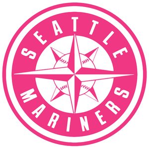 Seattle Mariners Hot Pink Alternte Logo Premium Vinyl Decal PICK SIZE Seattle Mariners Hot Pink Alternte Logo Premium Vinyl Decal PICK SIZE