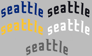 Seattle Mariners City Connect Team Name Logo Premium Vinyl Decal PICK COLOR & SIZE Seattle Mariners City Connect Team Name Logo Premium Vinyl Decal PICK COLOR & SIZE
