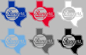 Texas Rangers Retro Throwback 1980s-1990s Logo Premium Vinyl Decal PICK COLOR & SIZE Texas Rangers Retro Throwback 1980s-1990s Logo Premium Vinyl Decal PICK COLOR & SIZE