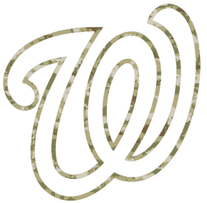 Washington Nationals Camo Camouflage Alternate Logo Premium Vinyl Decal PICK SIZE Washington Nationals Camo Camouflage Alternate Logo Premium Vinyl Decal PICK SIZE