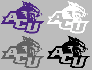 Abilene Christian Wildcats Team Logo Premium Vinyl Decal PICK COLOR & SIZE Abilene Christian Wildcats Team Logo Premium Vinyl Decal PICK COLOR & SIZE