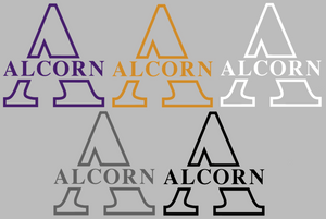 Alcorn State Braves Team Logo Premium Vinyl Decal PICK COLOR & SIZE Alcorn State Braves Team Logo Premium Vinyl Decal PICK COLOR & SIZE