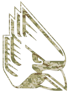 Ball State Cardinals CAMO Camouflage Team Logo Premium Vinyl Decal PICK SIZE Ball State Cardinals CAMO Camouflage Team Logo Premium Vinyl Decal PICK SIZE