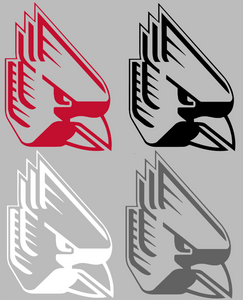 Ball State Cardinals Team Logo Premium Vinyl Decal PICK COLOR & SIZE Ball State Cardinals Team Logo Premium Vinyl Decal PICK COLOR & SIZE