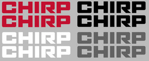Ball State Cardinals Chirp Chirp Logo Premium Vinyl Decal PICK COLOR & SIZE
