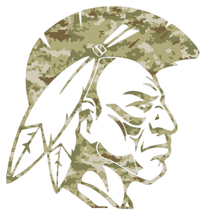 Alcorn State Braves CAMO Camouflage Mascot Logo Premium Vinyl Decal PICK SIZE Alcorn State Braves CAMO Camouflage Mascot Logo Premium Vinyl Decal PICK SIZE