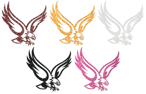 Boston College Eagles METALLIC SPARKLE Mascot Logo Premium Vinyl Decal PICK COLOR & SIZE Boston College Eagles METALLIC SPARKLE Mascot Logo Premium Vinyl Decal PICK COLOR & SIZE