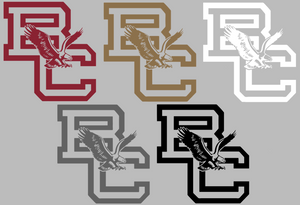Boston College Eagles Retro Throwback Logo 1 Premium Vinyl Decal PICK COLOR & SIZE Boston College Eagles Retro Throwback Logo 1 Premium Vinyl Decal PICK COLOR & SIZE