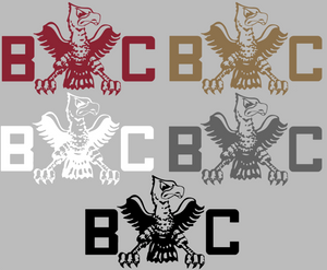 Boston College Eagles Retro Throwback Logo 2 Premium Vinyl Decal PICK COLOR & SIZE Boston College Eagles Retro Throwback Logo 2 Premium Vinyl Decal PICK COLOR & SIZE