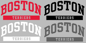 Boston University Terriers Team Name Logo Premium Vinyl Decal PICK COLOR & SIZE Boston University Terriers Team Name Logo Premium Vinyl Decal PICK COLOR & SIZE