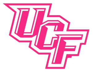 Central Florida Knights HOT PINK Team Logo Premium Vinyl Decal PICK SIZE Central Florida Knights HOT PINK Team Logo Premium Vinyl Decal PICK SIZE
