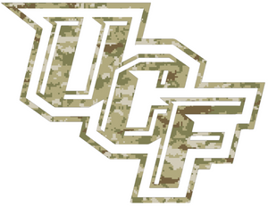 Central Florida Knights CAMO Camouflage Team Logo Premium Vinyl Decal PICK SIZE Central Florida Knights CAMO Camouflage Team Logo Premium Vinyl Decal PICK SIZE