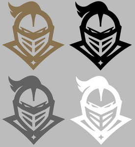 Central Florida Knights Mascot Logo Premium Vinyl Decal PICK COLOR & SIZE Central Florida Knights Mascot Logo Premium Vinyl Decal PICK COLOR & SIZE