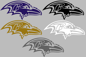 Baltimore Ravens Team Logo Premium Vinyl Decal PICK COLOR & SIZE Baltimore Ravens Team Logo Premium Vinyl Decal PICK COLOR & SIZE