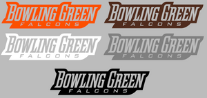 Bowling Green Falcons Team Name Logo Premium Vinyl Decal PICK COLOR & SIZE Bowling Green Falcons Team Name Logo Premium Vinyl Decal PICK COLOR & SIZE