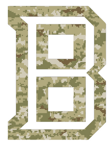 Bradley Braves CAMO Camouflage Alternate Logo Premium Vinyl Decal PICK SIZE Bradley Braves CAMO Camouflage Alternate Logo Premium Vinyl Decal PICK SIZE