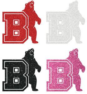 Brown Bears METALLIC SPARKLE Alternate Logo Premium Vinyl Decal PICK COLOR & SIZE Brown Bears METALLIC SPARKLE Alternate Logo Premium Vinyl Decal PICK COLOR & SIZE