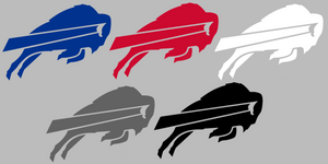 Buffalo Bills Team Logo Premium Vinyl Decal PICK COLOR & SIZE Buffalo Bills Team Logo Premium Vinyl Decal PICK COLOR & SIZE