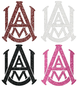 Alabama A&M Bulldogs METALLIC SPARKLE Team Logo Premium Vinyl Decal PICK COLOR & SIZE Alabama A&M Bulldogs METALLIC SPARKLE Team Logo Premium Vinyl Decal PICK COLOR & SIZE