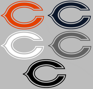 Chicago Bears Team Logo Premium Vinyl Decal PICK COLOR & SIZE Chicago Bears Team Logo Premium Vinyl Decal PICK COLOR & SIZE
