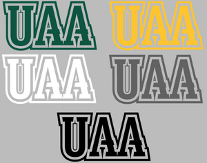Alaska Anchorage Seawolves UAA Logo Premium Vinyl Decal PICK COLOR & SIZE Alaska Anchorage Seawolves UAA Logo Premium Vinyl Decal PICK COLOR & SIZE