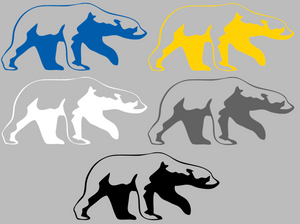 Alaska Nanooks Mascot Logo Premium Vinyl Decal PICK COLOR & SIZE Alaska Nanooks Mascot Logo Premium Vinyl Decal PICK COLOR & SIZE