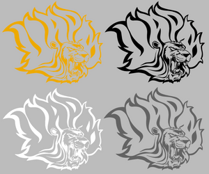 Arkansas Pine Bluff Golden Lions Team Logo Premium Vinyl Decal PICK COLOR & SIZE Arkansas Pine Bluff Golden Lions Team Logo Premium Vinyl Decal PICK COLOR & SIZE