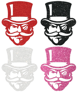 Austin Peay Governors METALLIC SPARKLE Mascot Logo Premium Vinyl Decal PICK COLOR & SIZE Austin Peay Governors METALLIC SPARKLE Mascot Logo Premium Vinyl Decal PICK COLOR & SIZE