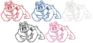 Fresno State Bulldogs METALLIC SPARKLE Team Logo Premium Vinyl Decal PICK COLOR & SIZE Fresno State Bulldogs METALLIC SPARKLE Team Logo Premium Vinyl Decal PICK COLOR & SIZE