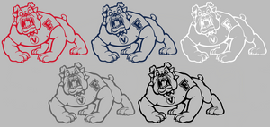 Fresno State Bulldogs Team Logo Premium Vinyl Decal PICK COLOR & SIZE Fresno State Bulldogs Team Logo Premium Vinyl Decal PICK COLOR & SIZE