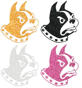 Wofford Terriers METALLIC SPARKLE Team Logo Premium Vinyl Decal PICK COLOR & SIZE