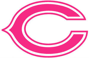 Chicago Bears Hot Pink Team Logo Premium Vinyl Decal PICK SIZE Chicago Bears Hot Pink Team Logo Premium Vinyl Decal PICK SIZE