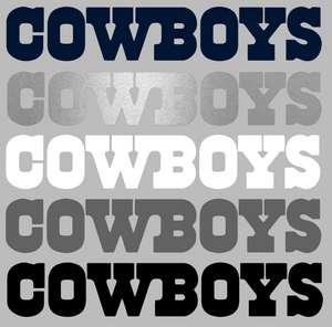 Dallas Cowboys Team Name Logo Premium Vinyl Decal PICK COLOR & SIZE Dallas Cowboys Team Name Logo Premium Vinyl Decal PICK COLOR & SIZE