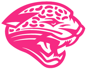 Jacksonville Jaguars Hot Pink Retro Throwback Logo Premium Vinyl Decal PICK SIZE Jacksonville Jaguars Hot Pink Retro Throwback Logo Premium Vinyl Decal PICK SIZE