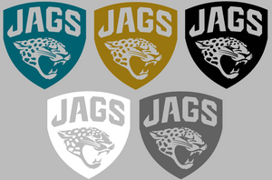 Jacksonville Jaguars Shield Logo Premium Vinyl Decal PICK COLOR & SIZE Jacksonville Jaguars Shield Logo Premium Vinyl Decal PICK COLOR & SIZE