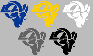Los Angeles Rams Alternate Logo 1 Premium Vinyl Decal PICK COLOR & SIZE Los Angeles Rams Alternate Logo 1 Premium Vinyl Decal PICK COLOR & SIZE