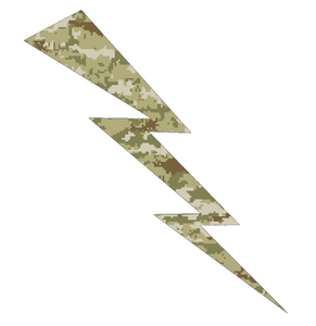 Air Force Falcons CAMO Camouflage Lightning Bolt Logo Premium Vinyl Decal PICK SIZE Air Force Falcons CAMO Camouflage Lightning Bolt Logo Premium Vinyl Decal PICK SIZE