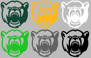 Baylor Bears Mascot Logo Premium Vinyl Decal PICK COLOR & SIZE Baylor Bears Mascot Logo Premium Vinyl Decal PICK COLOR & SIZE