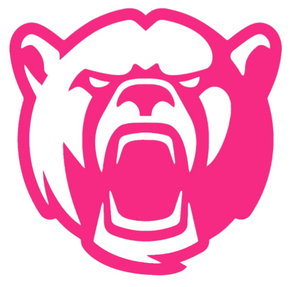 Baylor Bears HOT PINK Mascot Logo Premium Vinyl Decal PICK SIZE Baylor Bears HOT PINK Mascot Logo Premium Vinyl Decal PICK SIZE