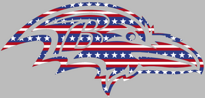 Baltimore Ravens Stars & Stripes USA Flag Team Logo Premium Vinyl Decal PICK SIZE Baltimore Ravens Stars & Stripes USA Flag Team Logo Premium Vinyl Decal PICK SIZE
