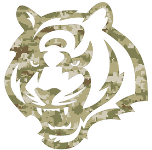 Cincinnati Bengals Camo Salute to Service Camouflage Alternate Logo Premium Vinyl Decal PICK SIZE Cincinnati Bengals Camo Salute to Service Camouflage Alternate Logo Premium Vinyl Decal PICK SIZE