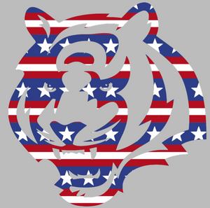 Cincinnati Bengals Stars & Stripes USA Flag Alternate Logo Premium Vinyl Decal PICK SIZE Cincinnati Bengals Stars & Stripes USA Flag Alternate Logo Premium Vinyl Decal PICK SIZE