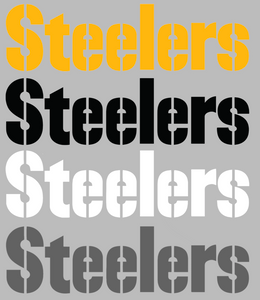 Pittsburgh Steelers Team Name Logo 2 Premium Vinyl Decal PICK COLOR & SIZE Pittsburgh Steelers Team Name Logo 2 Premium Vinyl Decal PICK COLOR & SIZE