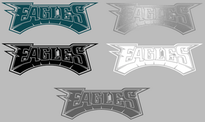 Philadelphia Eagles Retro Team Name Logo 1 Premium Vinyl Decal PICK COLOR & SIZE Philadelphia Eagles Retro Team Name Logo 1 Premium Vinyl Decal PICK COLOR & SIZE