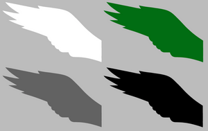 Philadelphia Eagles Retro Wings Logo Premium Vinyl Decal PICK COLOR & SIZE Philadelphia Eagles Retro Wings Logo Premium Vinyl Decal PICK COLOR & SIZE