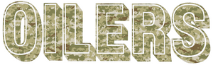 Houston Oilers Camo Salute to Service Camouflage Retro Team Name Logo Premium Vinyl Decal PICK SIZE Houston Oilers Camo Salute to Service Camouflage Retro Team Name Logo Premium Vinyl Decal PICK SIZE