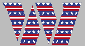 Washington Commanders Stars & Stripes USA Flag Team Logo Premium Vinyl Decal PICK SIZE Washington Commanders Stars & Stripes USA Flag Team Logo Premium Vinyl Decal PICK SIZE