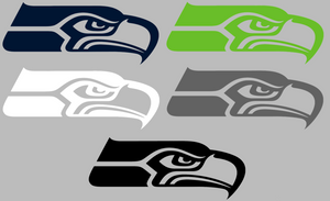 Seattle Seahawks Team Logo Premium Vinyl Decal PICK COLOR & SIZE Seattle Seahawks Team Logo Premium Vinyl Decal PICK COLOR & SIZE