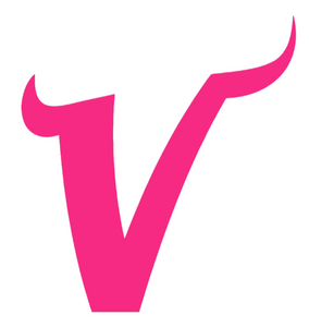 Minnesota Vikings Hot Pink V Logo Premium Vinyl Decal PICK SIZE Minnesota Vikings Hot Pink V Logo Premium Vinyl Decal PICK SIZE