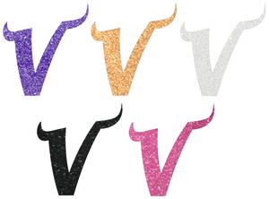 Minnesota Vikings METALLIC SPARKLE V Logo Premium Vinyl Decal PICK COLOR & SIZE Minnesota Vikings METALLIC SPARKLE V Logo Premium Vinyl Decal PICK COLOR & SIZE